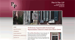 Desktop Screenshot of pineandpine.net